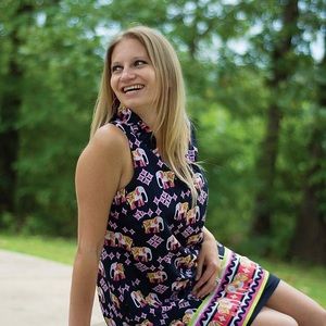 Crown & Ivy Elephant Dress